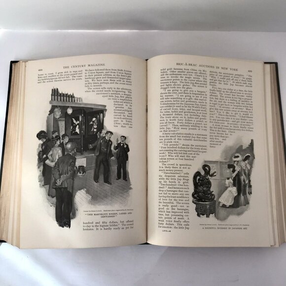 Antique 1904 Book “A Year Of The Century” Volume 1 The Century Co, New York - Picture 9 of 10